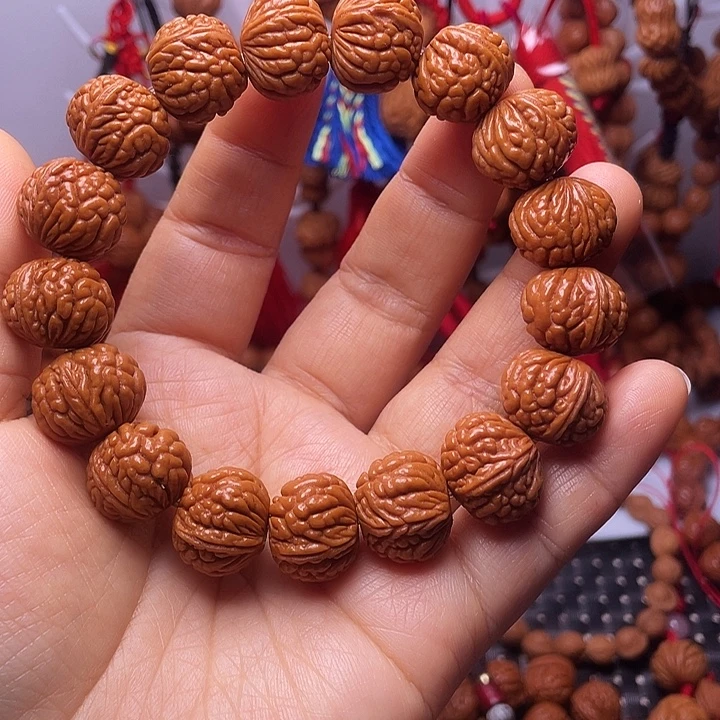 吊坠桃核龙纹桃枭