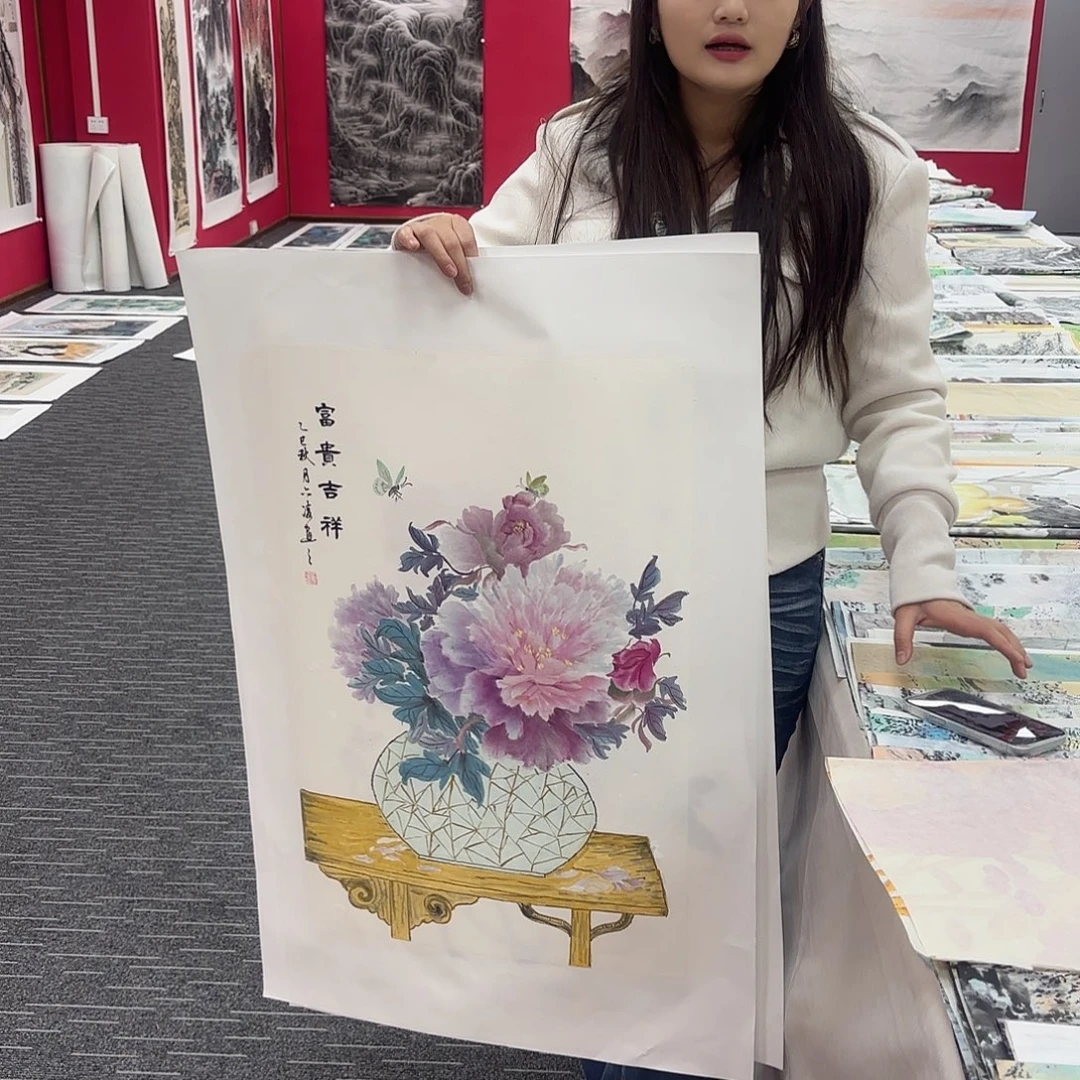 国画国画作品纯手绘