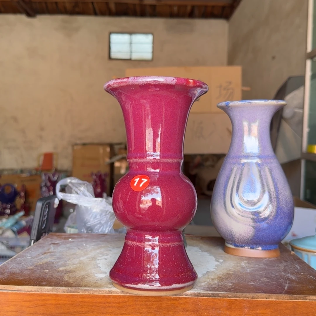 摆件郑家钧瓷摆件微瑕