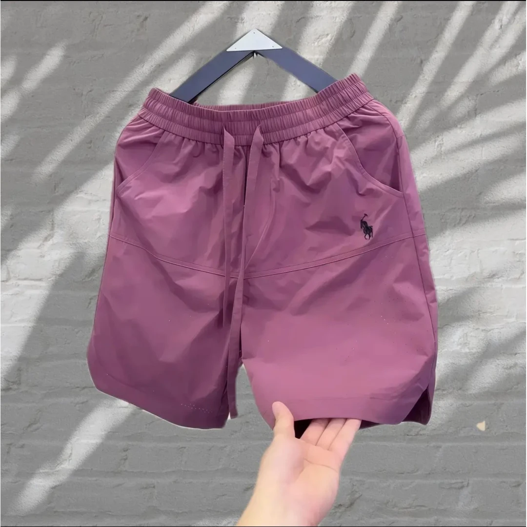 TB【实体品质】男女同款夏季百搭薄款工装五分裤速干短裤9956