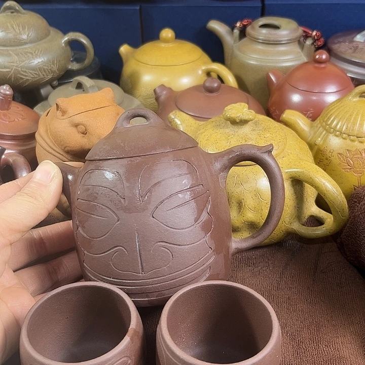 茶壶紫砂紫砂微瑕