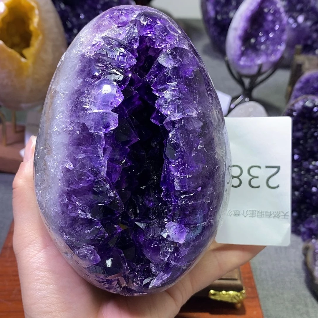 紫晶未镶嵌珠宝半成品