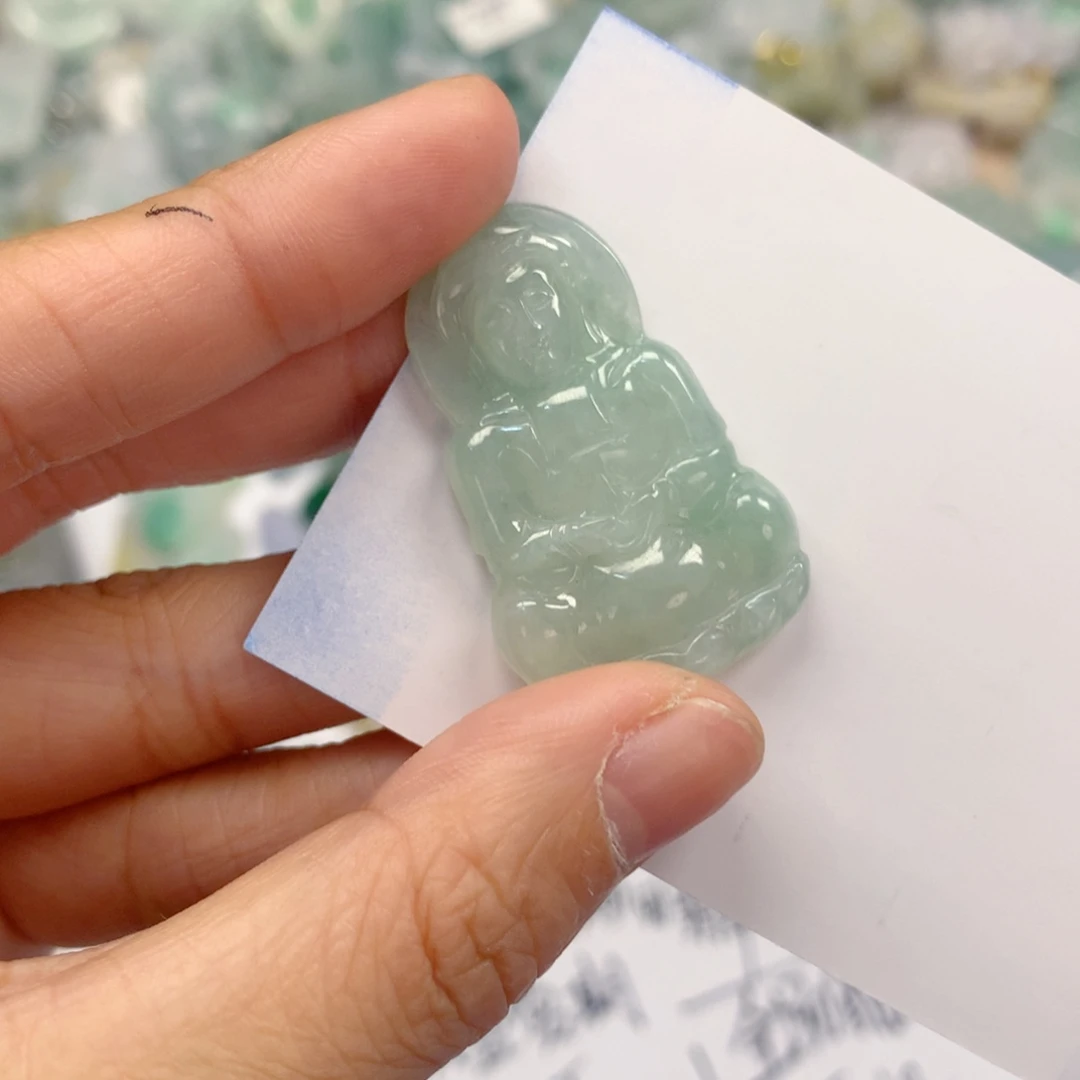 翡翠裸石纯天然a货翡翠