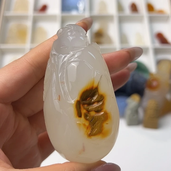 玛瑙/玉髓颈饰合金