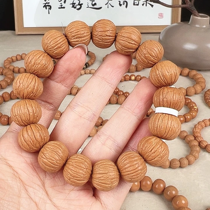 沧***࿐猴头核桃吊坠土豪