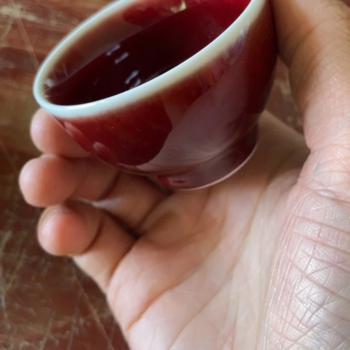 瓷片陶瓷陶瓷手工胎朗红