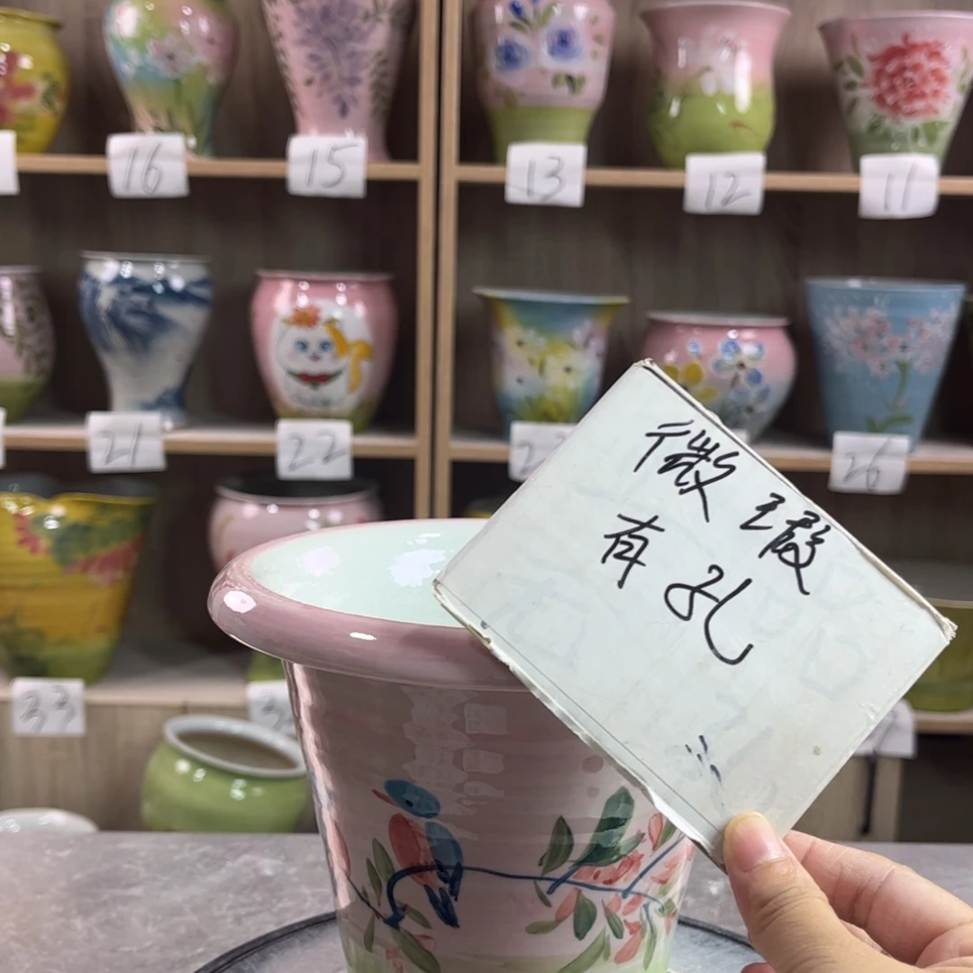 景德镇陶瓷花盆花盆