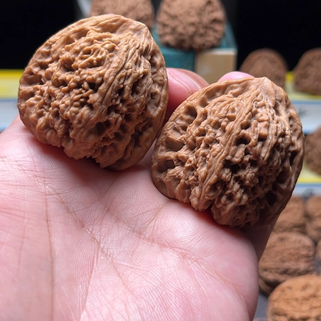 把件文玩核桃三角疆