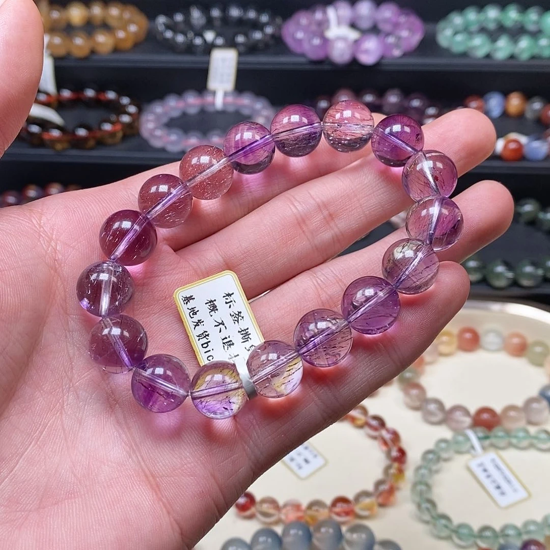 水晶手串未镶嵌手串12.0