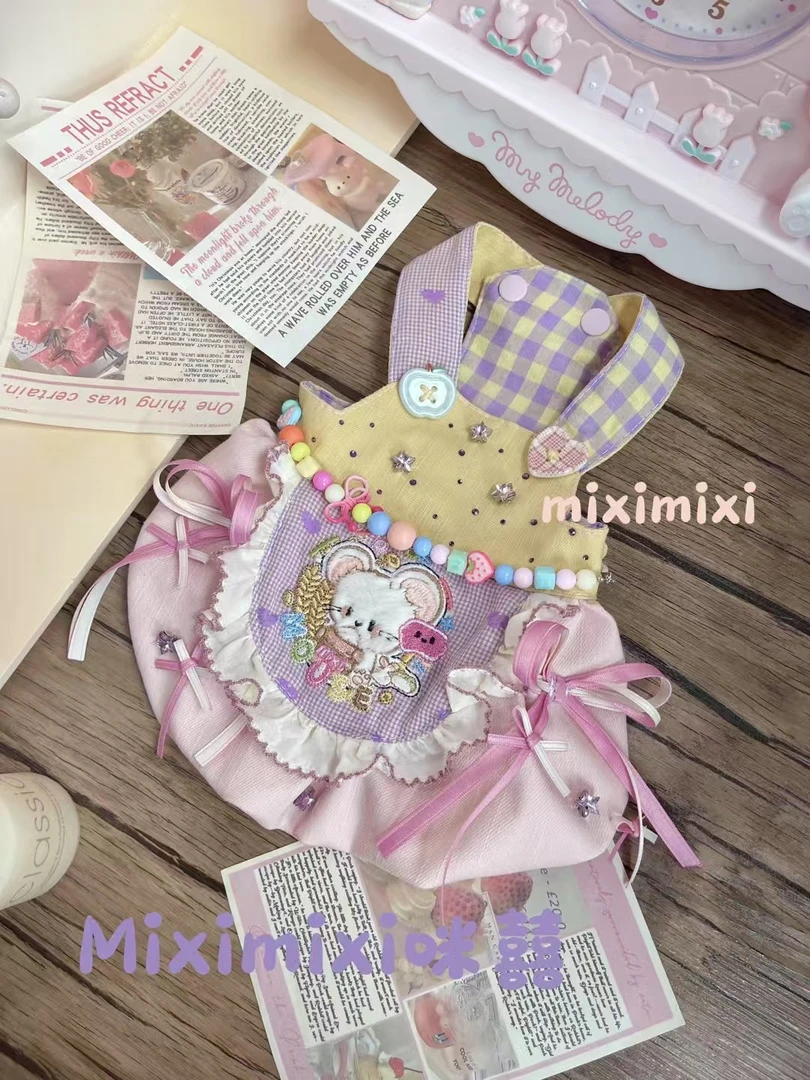 Mixi咪囍鼠鼠南瓜裙马尔济斯西施比熊