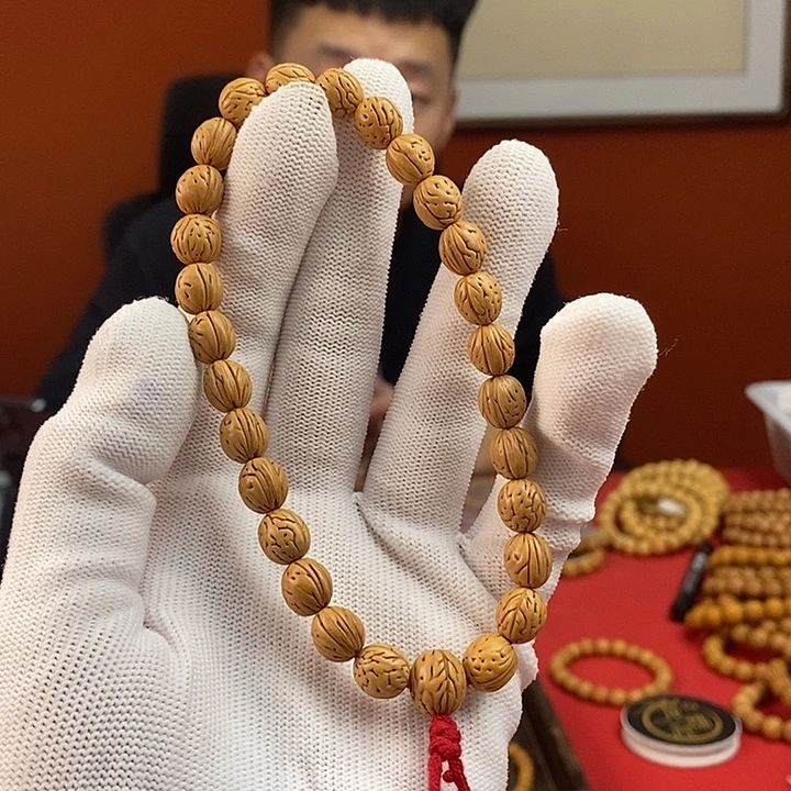手串桃核17 卡皮巴拉0.9 抛光