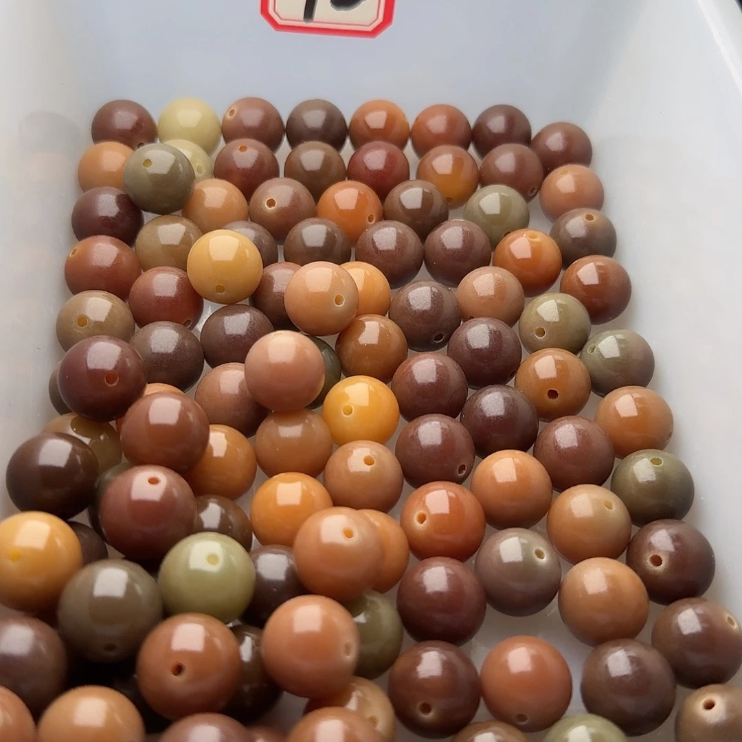 吊坠菩提根/象牙果50颗菲料苍墨14圆