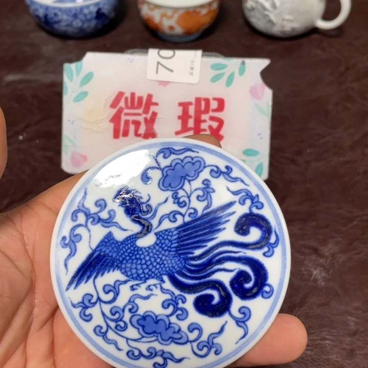 摆件景德镇陶瓷手工手绘茶具