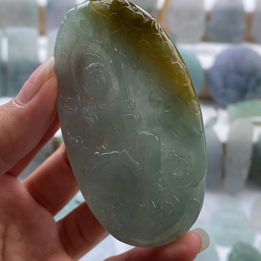 未镶嵌定制翡翠晨**暖净货