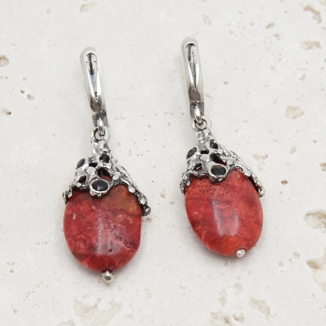 铜合金耳饰 翡冷翠耳钉 伊斯坦布尔耳饰耳钩手作T62