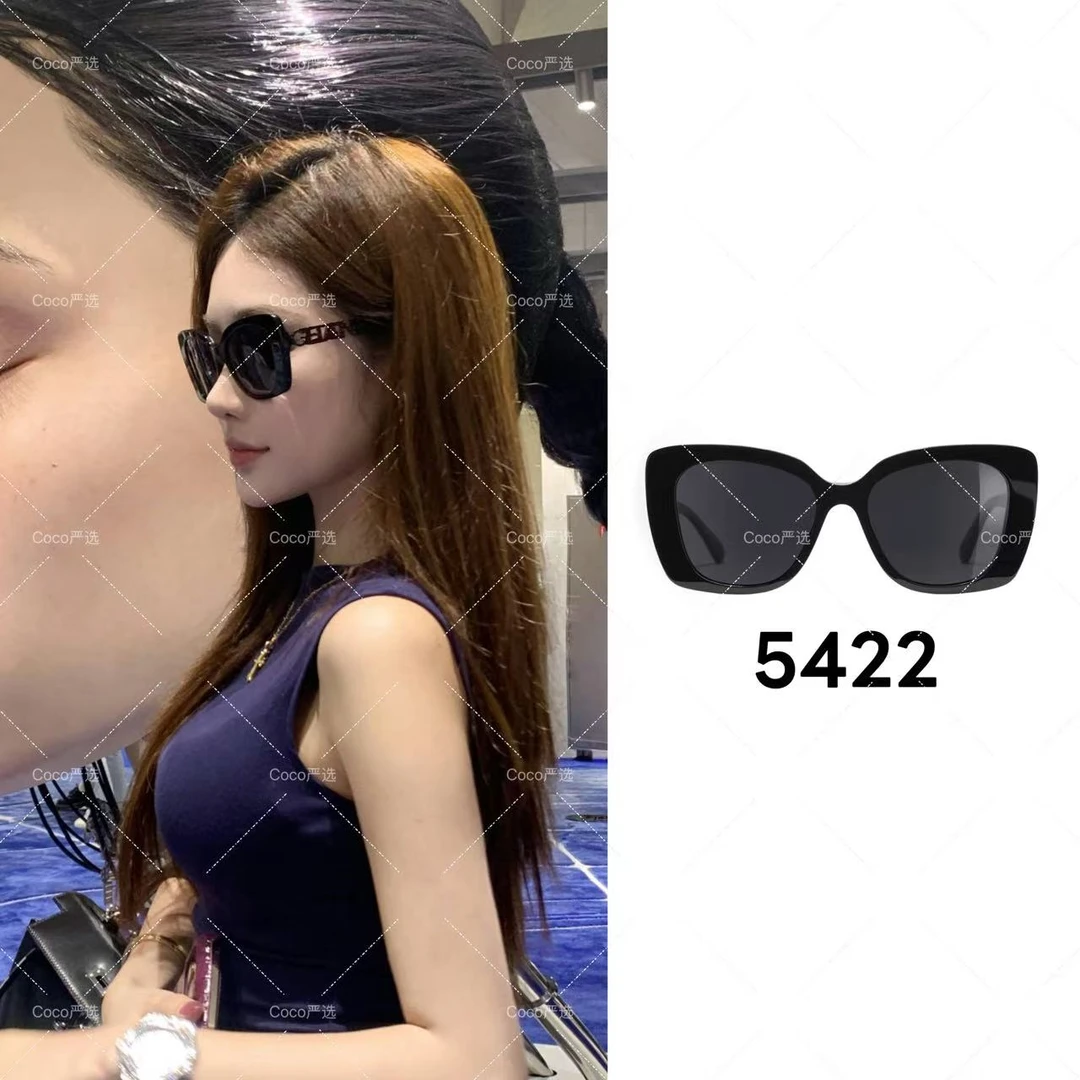 2025新款高颜值复古板材太阳镜防紫外线显瘦猫眼女士遮阳墨镜