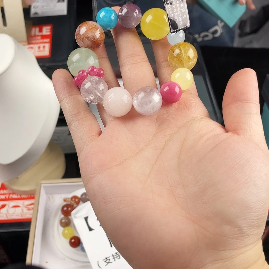 银S925镶嵌水晶手链