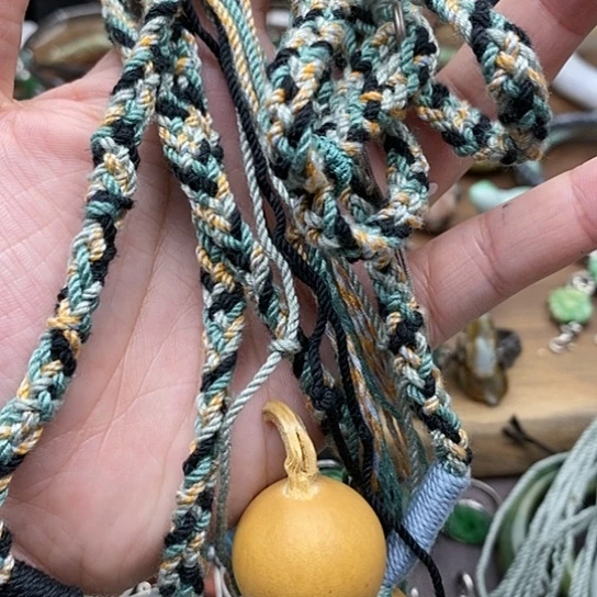 翡翠银S925镶嵌颈饰025