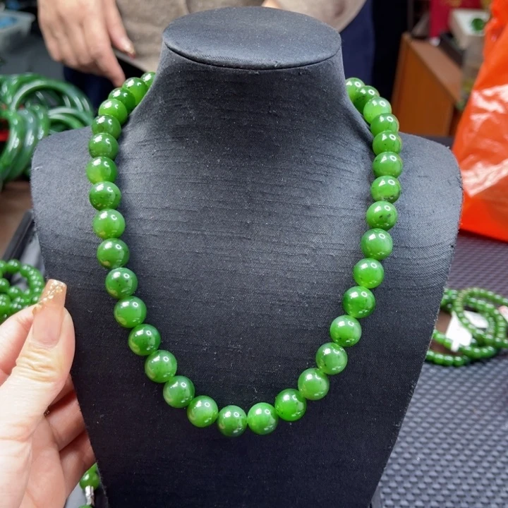 【闪购商品】和田玉（碧玉）颈饰未镶嵌卡12