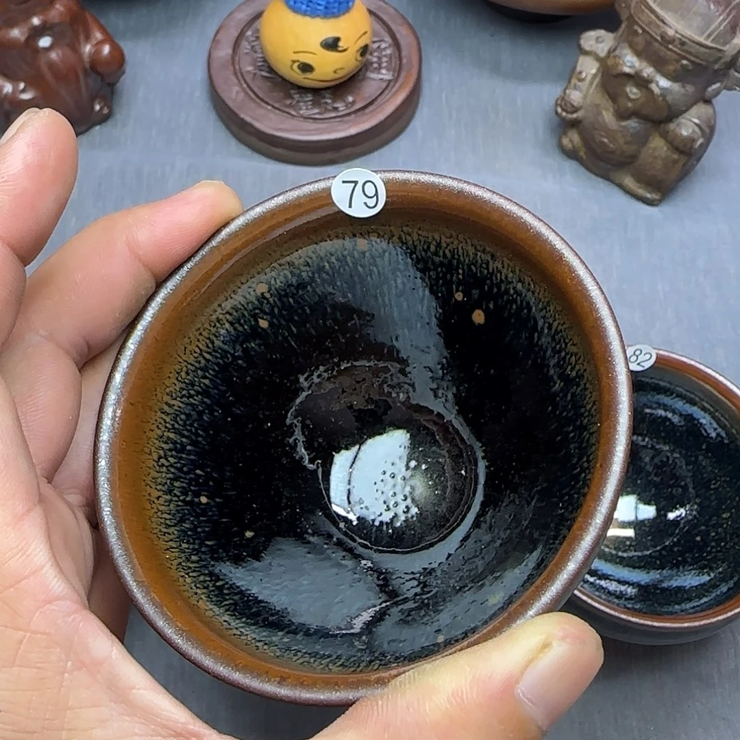 茶盏印春堂柴烧建盏