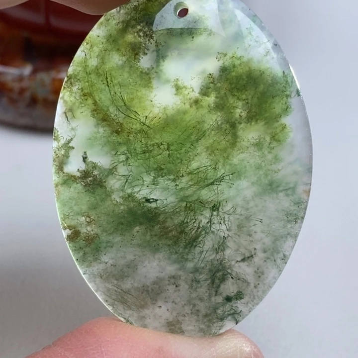 玛瑙/玉髓吊坠未镶嵌丰*