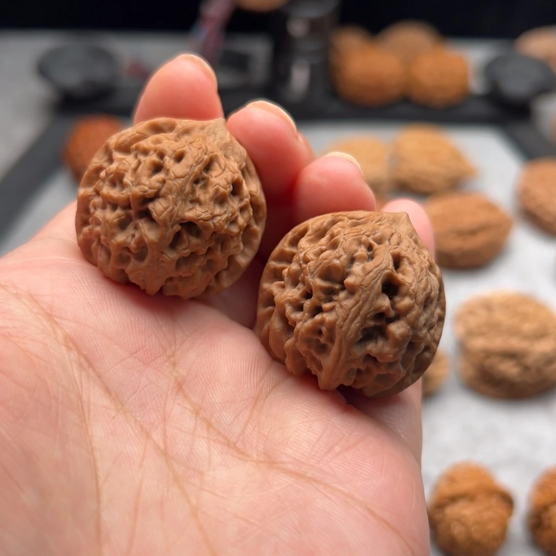 吊坠文玩核桃太行龙纹【3201】32.35.31