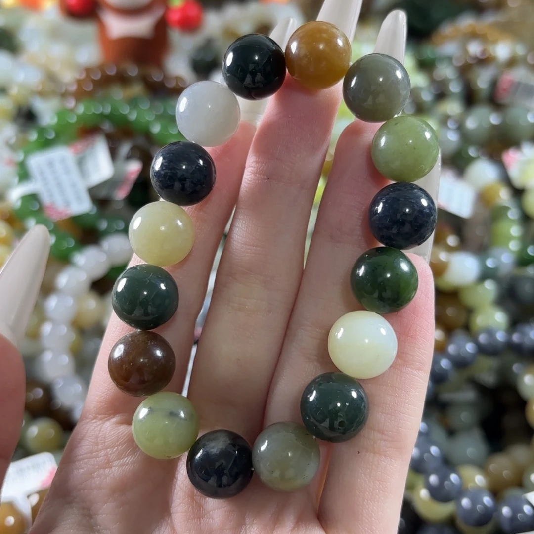 和田玉未镶嵌手链139