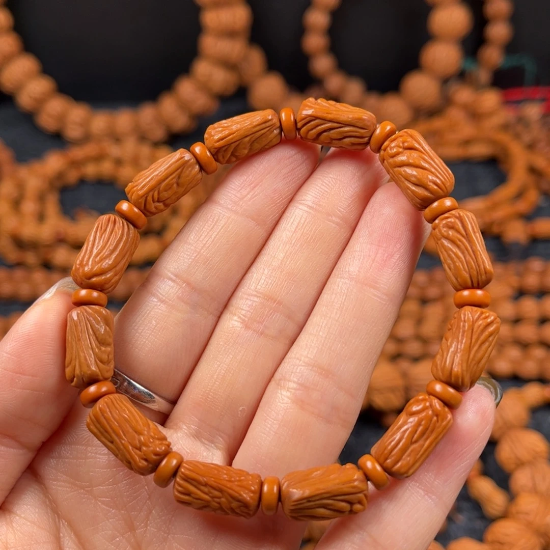 手串桃核A8链接手串