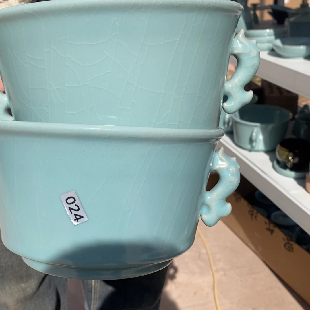 摆件✨****✨抱朴汝瓷仿古微瑕