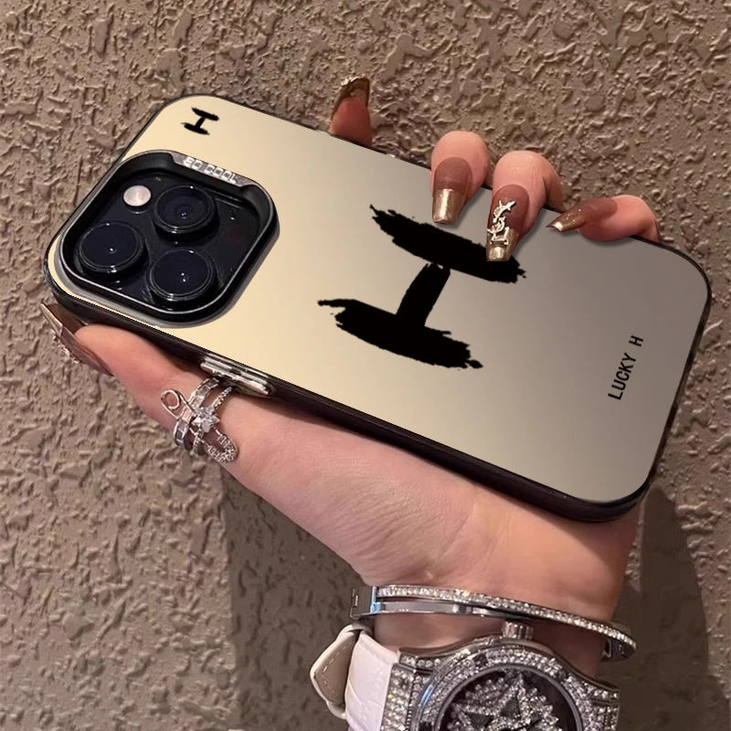 适用于苹果16手机壳iPhone15promax/13/1211高级创意防摔个性幸运