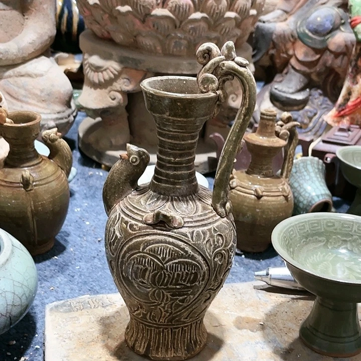 瓦当摆件摆件茶桌摆件茶台