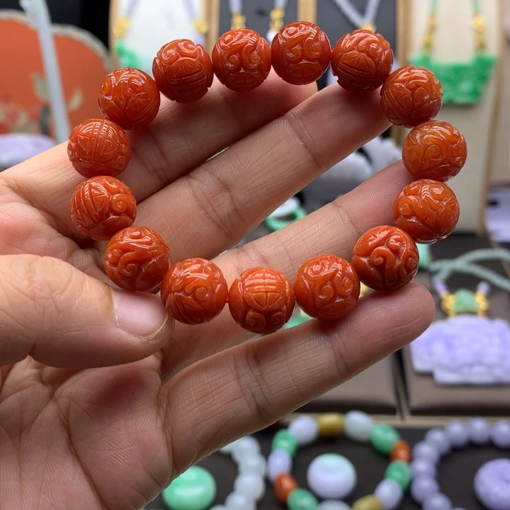 翡翠未镶嵌手链翡翠手链