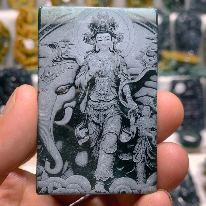 吊坠(不含链)未镶嵌翡翠