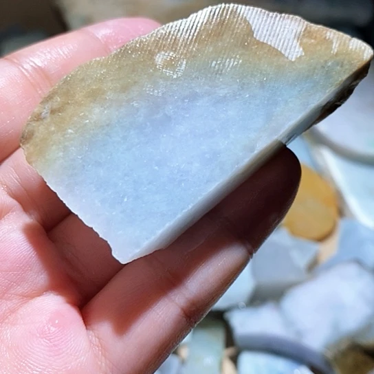 散珠翡翠边角料34