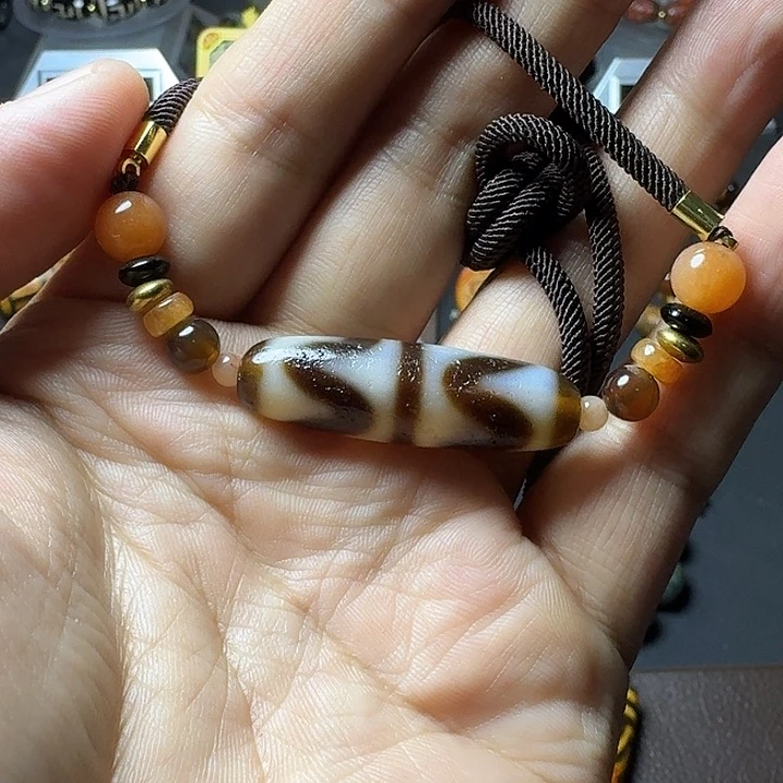 未镶嵌颈饰玛瑙/玉髓天****珠