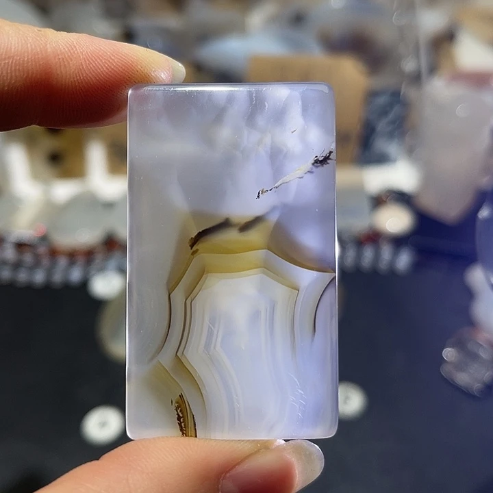 玛瑙/玉髓未镶嵌吊坠(不含链)