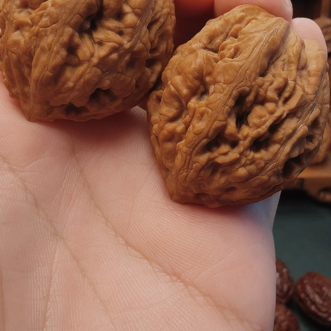 艺***～文玩核桃吊坠dlht精对子