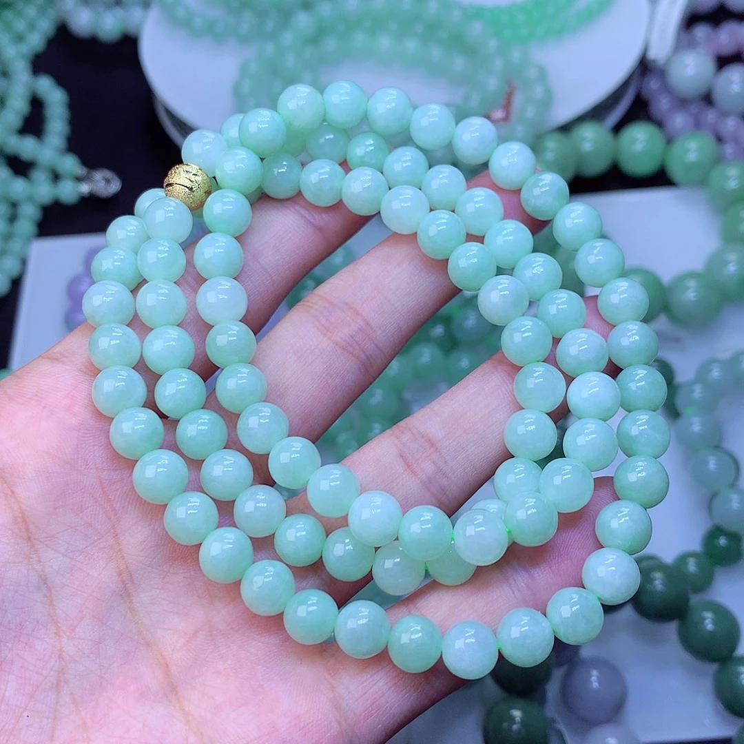 毛衣链未镶嵌翡翠卡8
