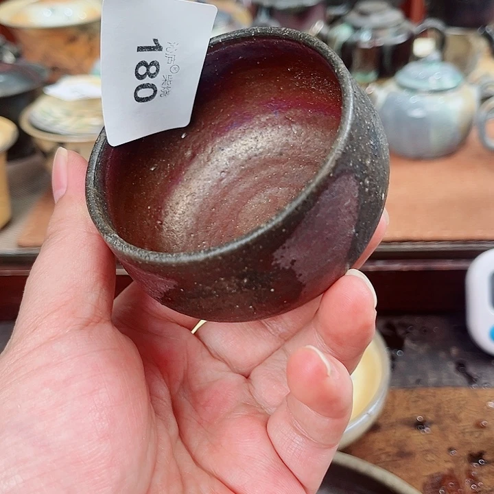 沁庐柴窑古法柴烧全手工茶具