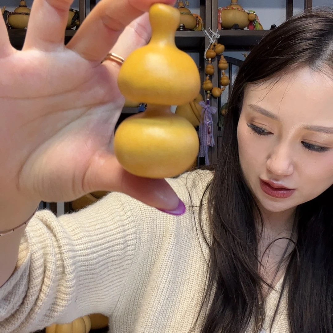 巧***力钱袋子葫芦把件葫芦