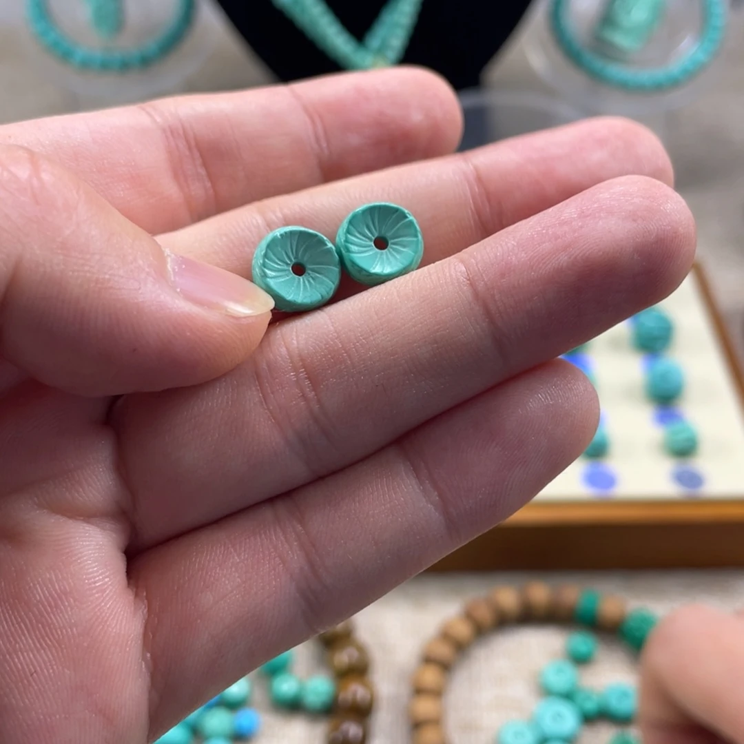 十堰手工雕刻配饰配珠，直径10