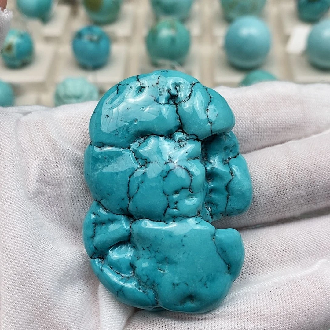 绿松石配饰未镶嵌