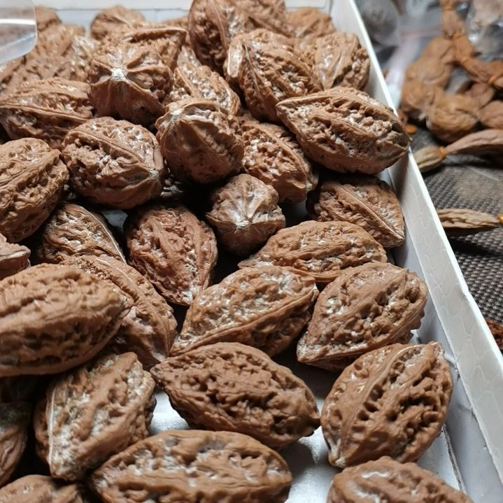 文玩核桃手串老*东北秋子异型核桃28