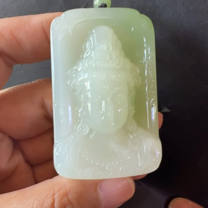 A***和田玉未镶嵌颈饰
