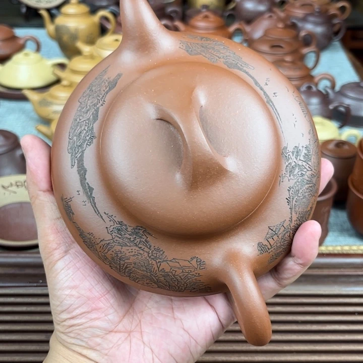 茶壶紫砂紫砂壶福利容量500