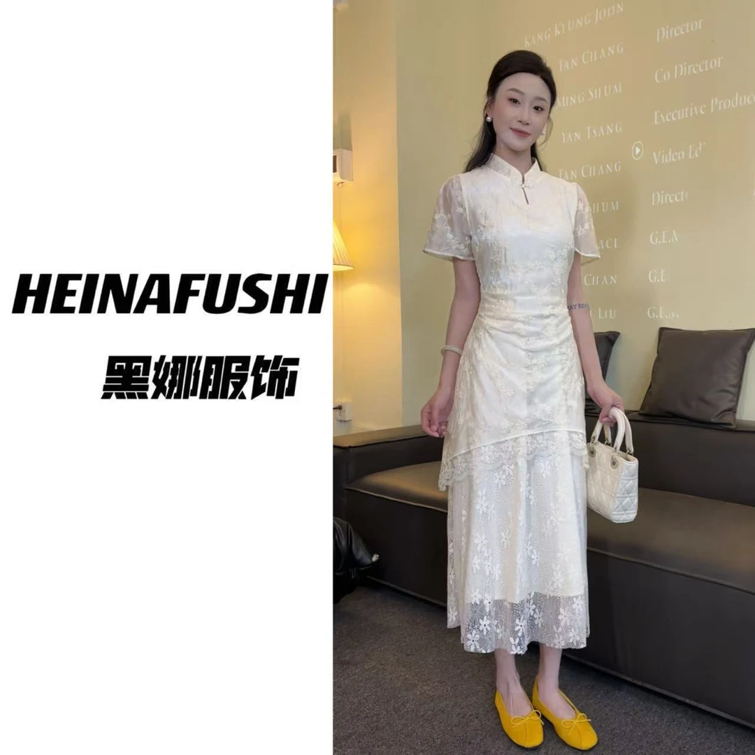 【清仓】新中式连衣裙 小重工 5982