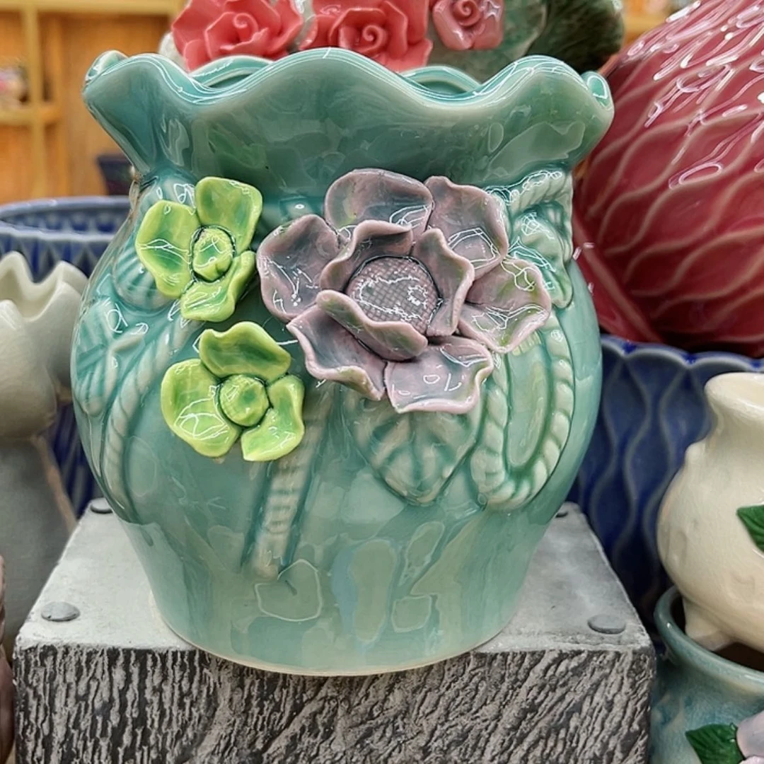 【闪购商品】陶瓷花盆