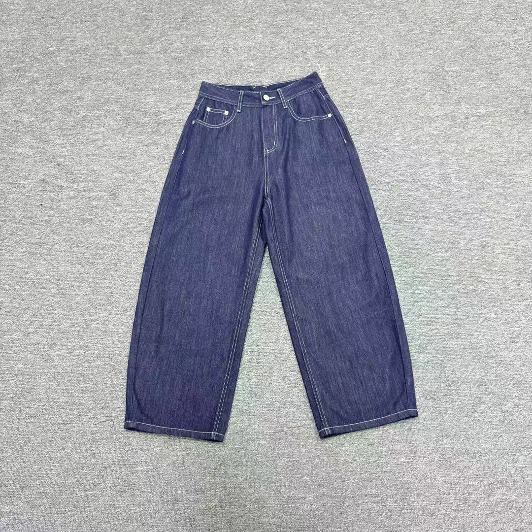 JW/静稳2025夏季时尚新款潮流小众设计师款女装减龄牛仔裤5551209