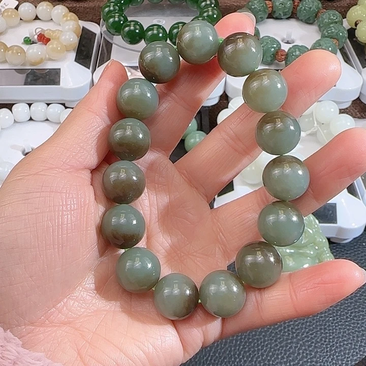 和田玉手串未镶嵌