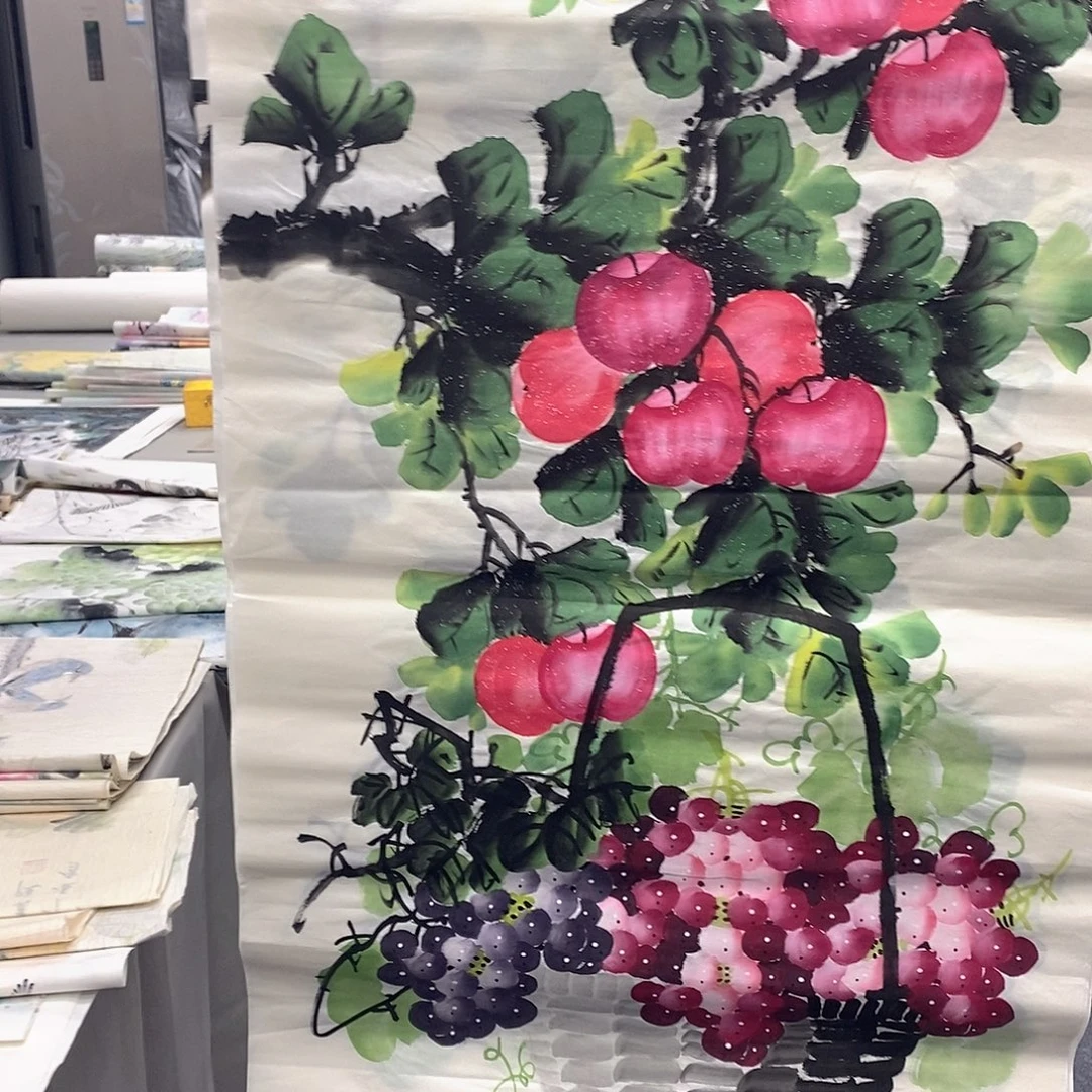 国画国画作品手绘